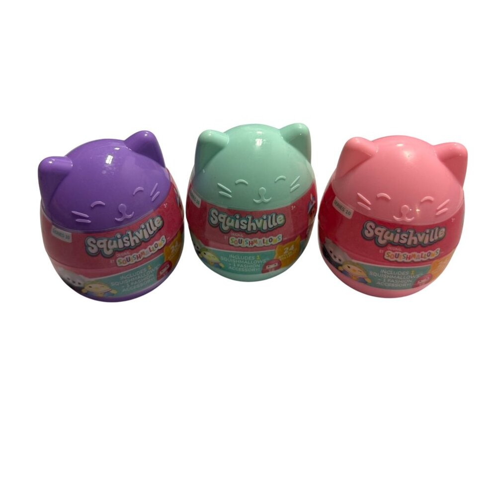 Jazwares Squishville Series 10 plush - Blind Box 3pk